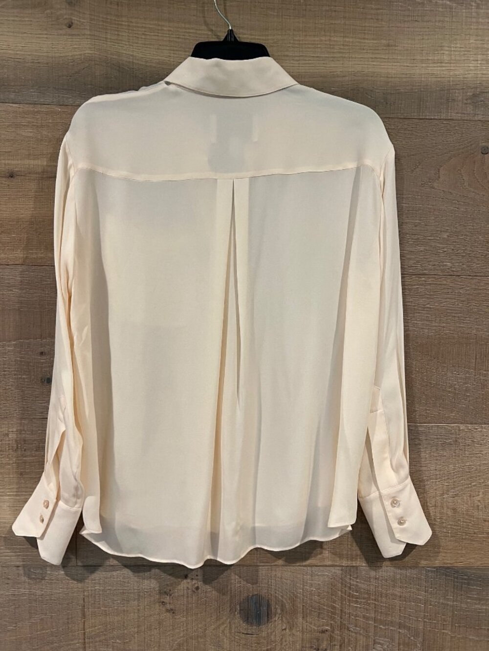 TWP cream silk shirt size XXS - Picture 4 of 7